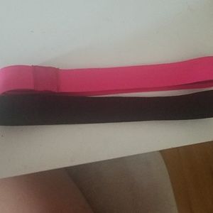 Black and Pink Headbands